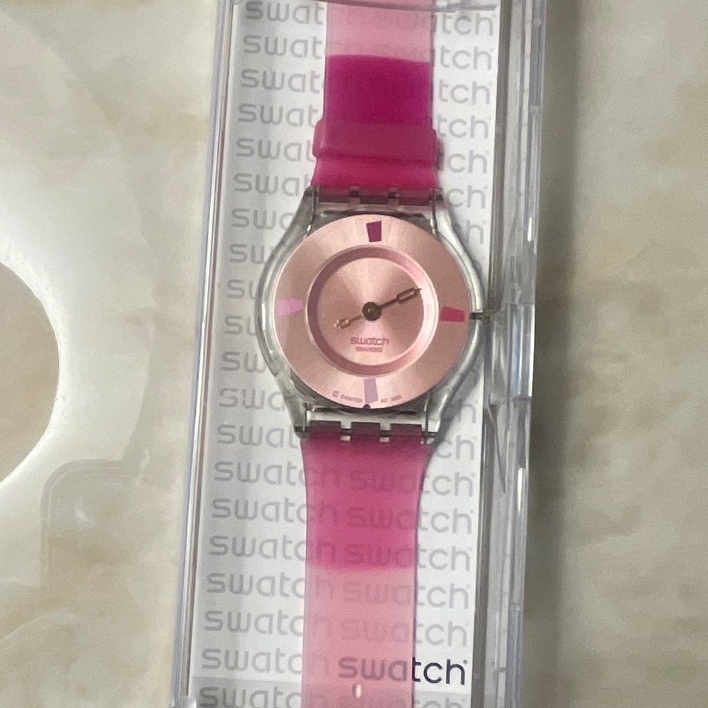 Rare SWATCH Skin Watch, PINKY PINK - Picture 4 of 4